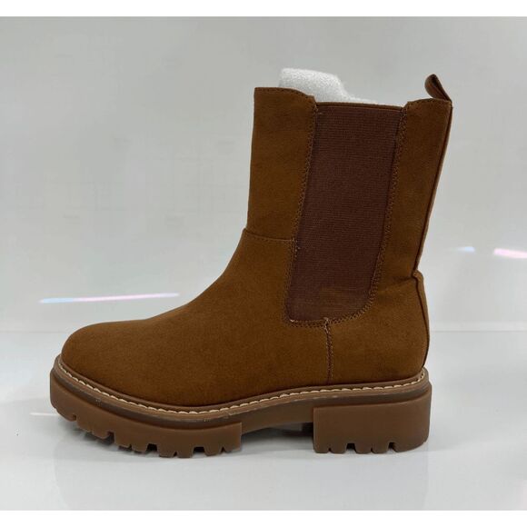 Sun + Stone Women's Burklee Booties - Cognag 5M - Picture 3 of 6